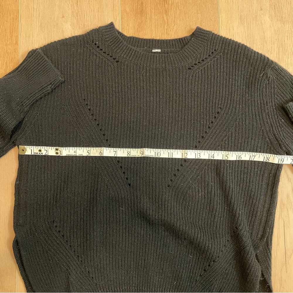 LULULEMON Seva Crewneck Merino Wool Sweater - Black - Picture 10 of 11